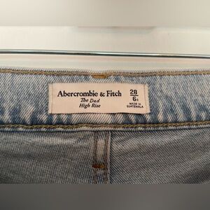 Abercrombie & Fitch Distressed Dad Jean